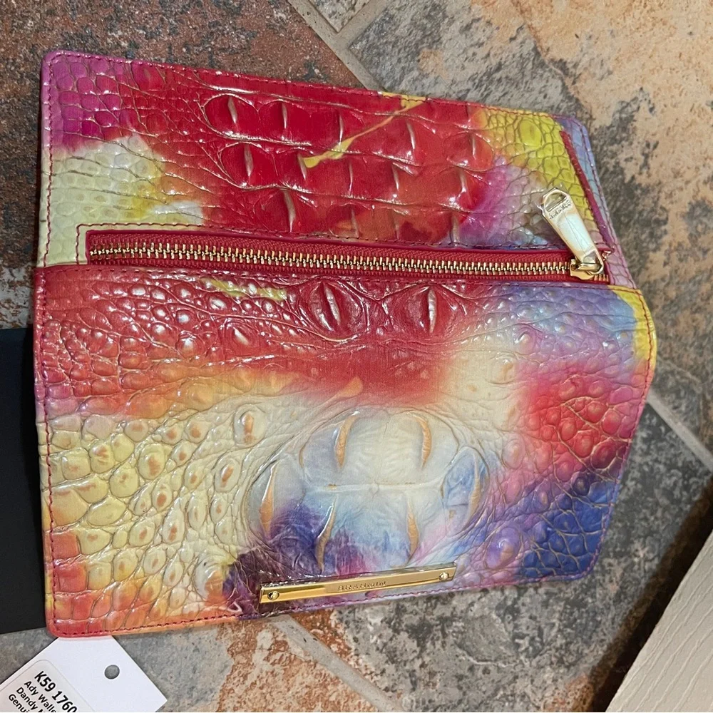 NWT!!! RARE DESIGN!!! Brahmin Dandy Ady Wallet! - Picture 10 of 15